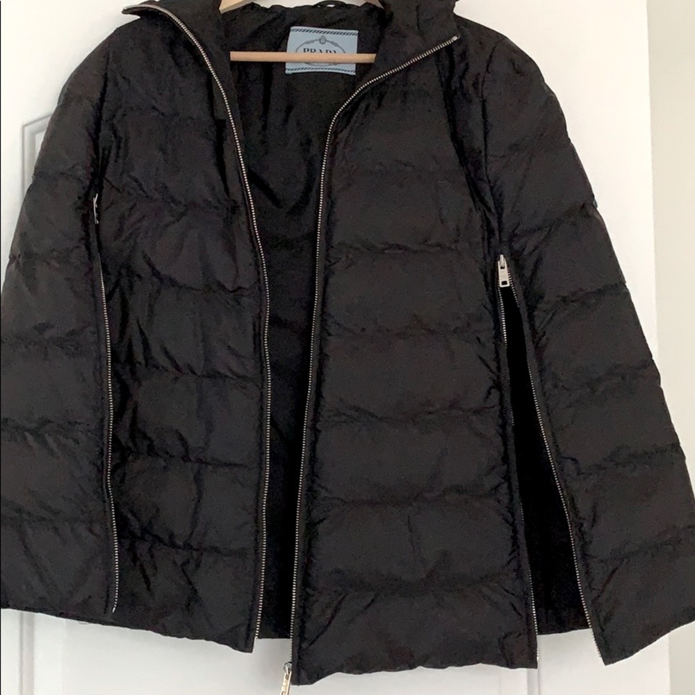 Prada unique cocoon coat